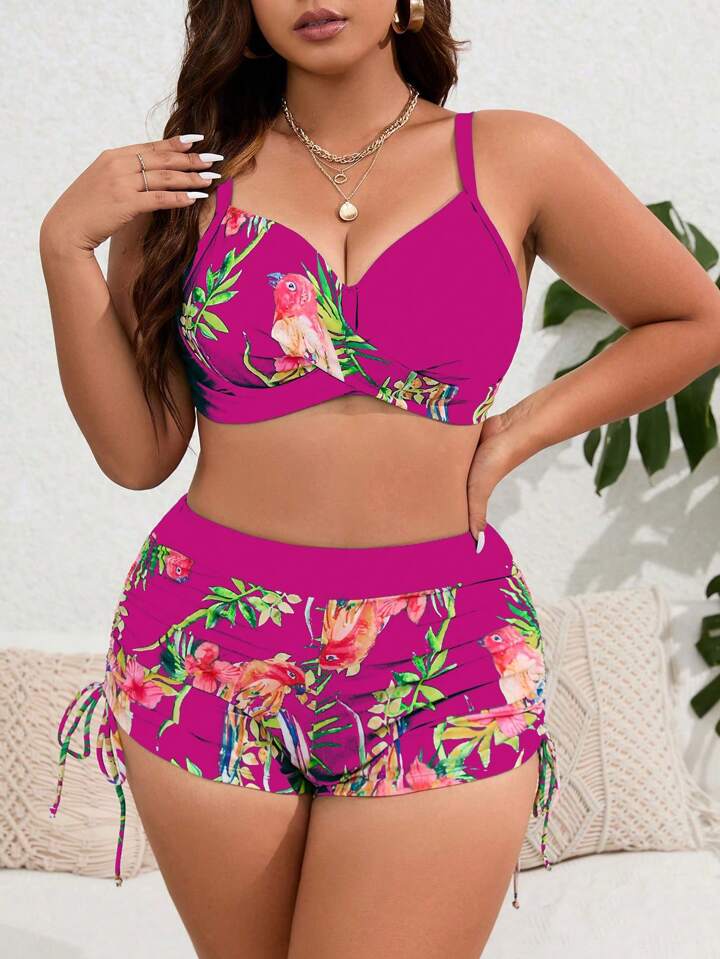 Biquíni Shortinho Plus Size - Andrea