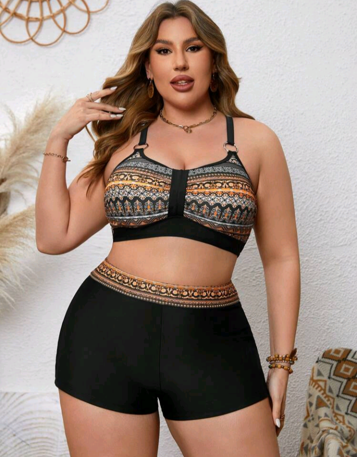 Biquíni Shortinho Plus Size - Sara